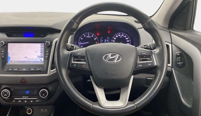 2018 Hyundai Creta SX PLUS 1.6 PETROL DUAL TONE, Petrol, Manual, 77,264 km, Steering Wheel Close Up