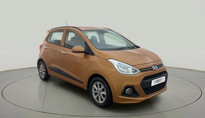 2014 Hyundai Grand i10 ASTA AT 1.2 KAPPA VTVT, Petrol, Automatic, 71,693 km, Right Front Diagonal
