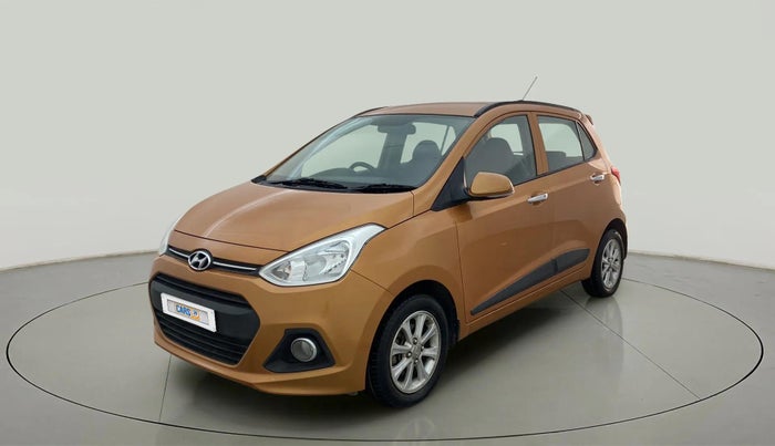 2014 Hyundai Grand i10 ASTA AT 1.2 KAPPA VTVT, Petrol, Automatic, 71,693 km, Left Front Diagonal