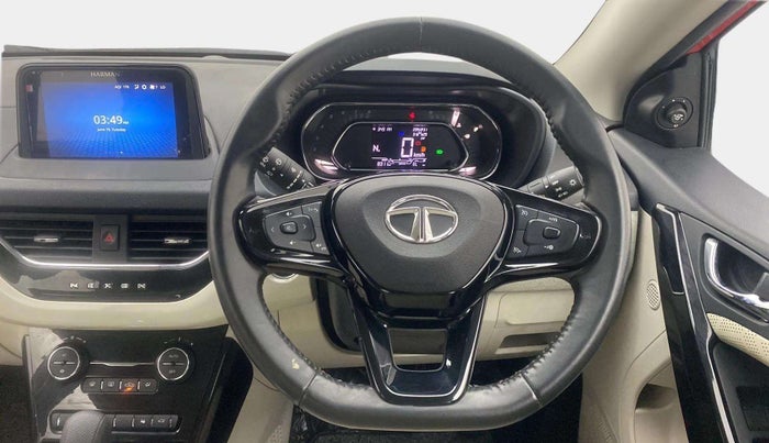 2022 Tata NEXON XZA PLUS (L), Petrol, Automatic, 8,711 km, Steering Wheel Close Up