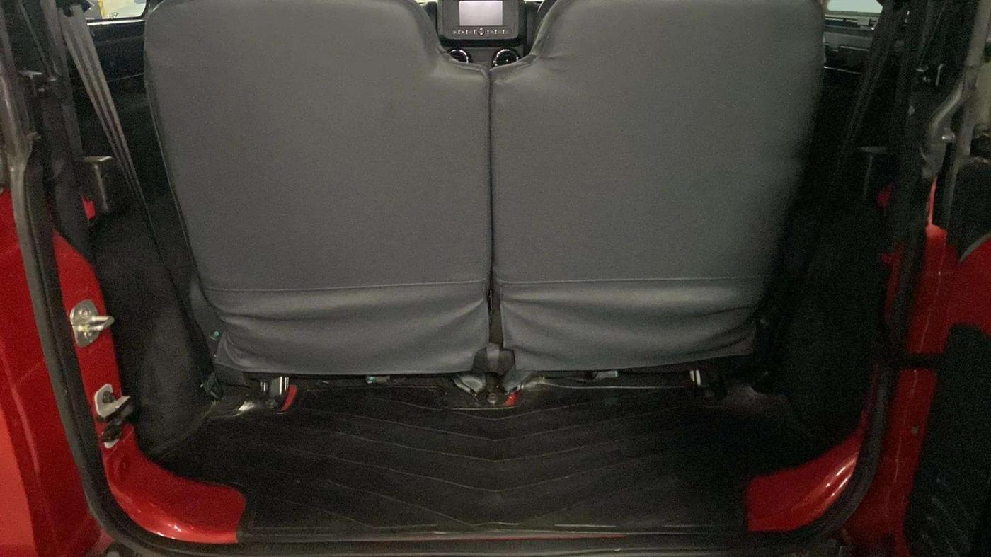 2021 Mahindra Thar LX PETROL HT 4WD AT, Petrol, Automatic, 10,686 km, Boot Inside