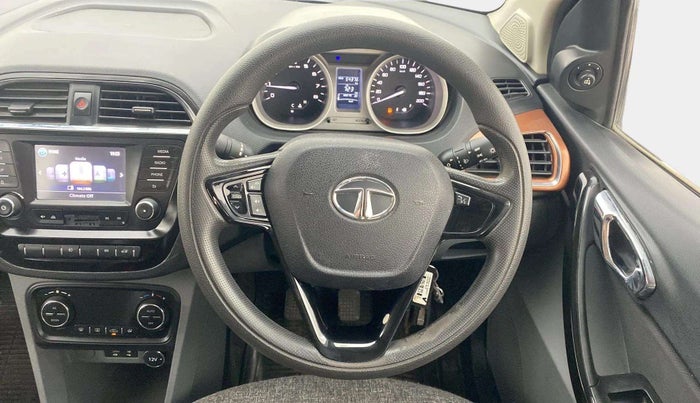 2017 Tata TIGOR XZ (O) PETROL, Petrol, Manual, 54,549 km, Steering Wheel Close Up