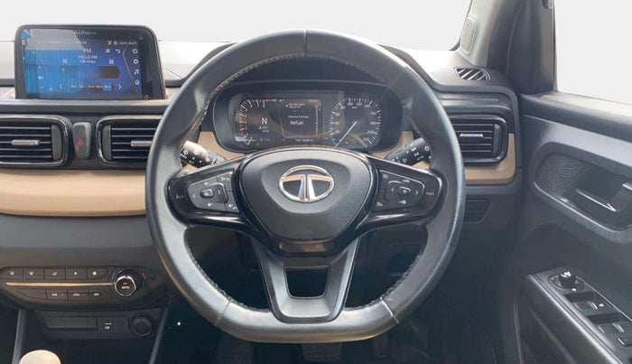 2023 Tata PUNCH CREATIVE 1.2 AMT KAZIRANGA EDITION , Petrol, Automatic, 23,456 km, Steering Wheel Close Up