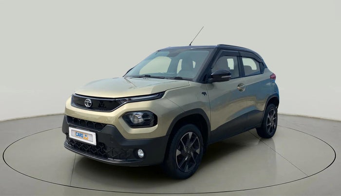 2023 Tata PUNCH CREATIVE 1.2 AMT KAZIRANGA EDITION , Petrol, Automatic, 23,456 km, Left Front Diagonal