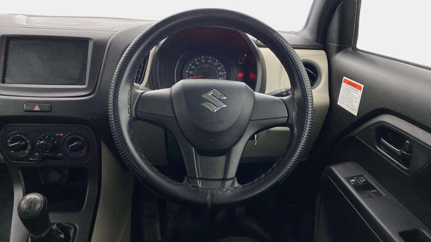2021 Maruti New Wagon-R LXI CNG 1.0, CNG, Manual, 24,657 km, Steering Wheel Close Up