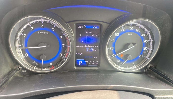 2018 Maruti Baleno ALPHA CVT PETROL 1.2, Petrol, Automatic, 82,667 km, Odometer Image