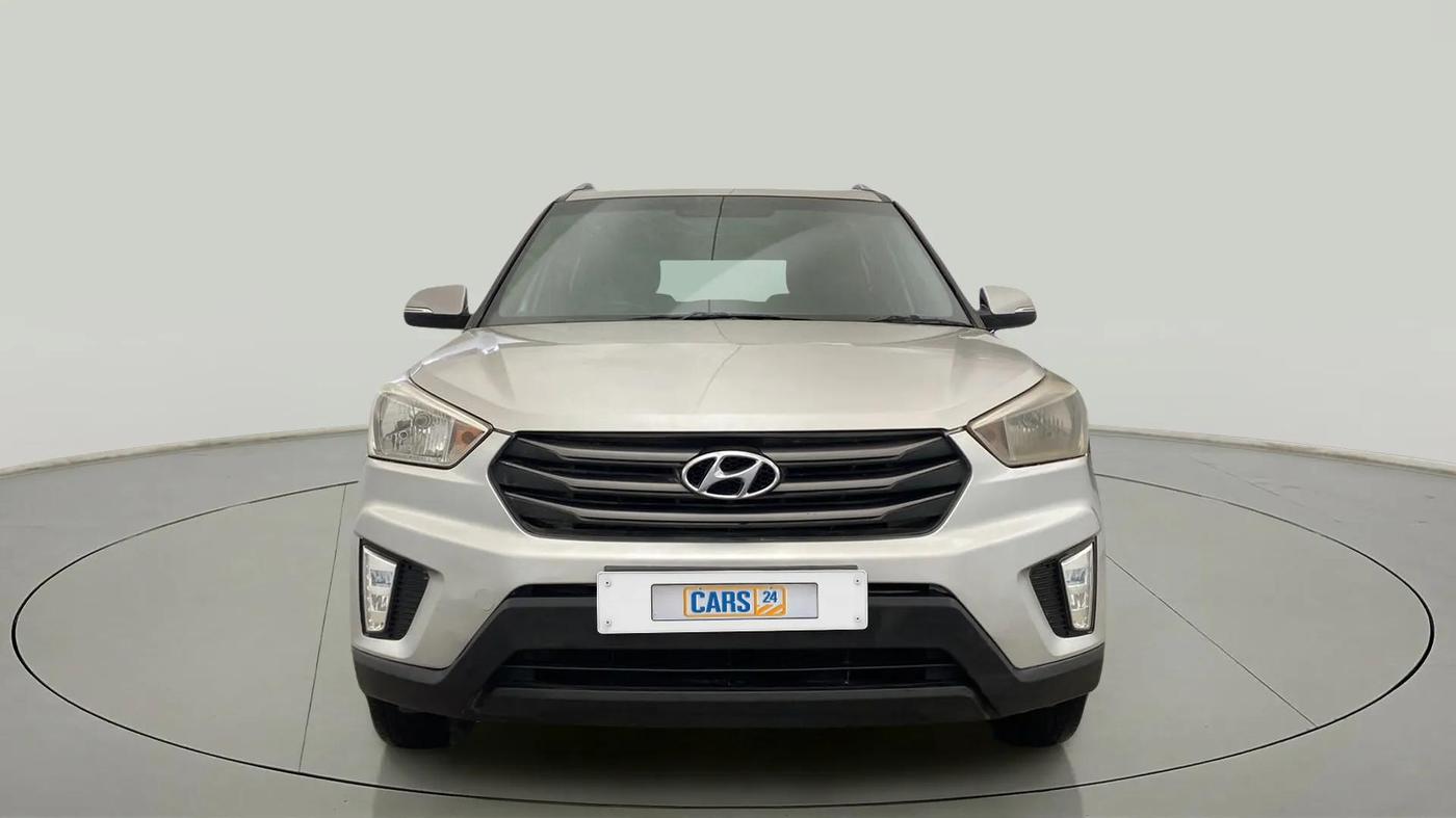 2017 Hyundai Creta E PLUS 1.6 PETROL, Petrol, Manual, 59,695 km, Front
