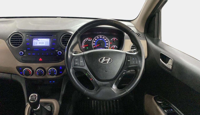 2015 Hyundai Grand i10 ASTA 1.2 KAPPA VTVT, Petrol, Manual, 32,944 km, Steering Wheel Close Up