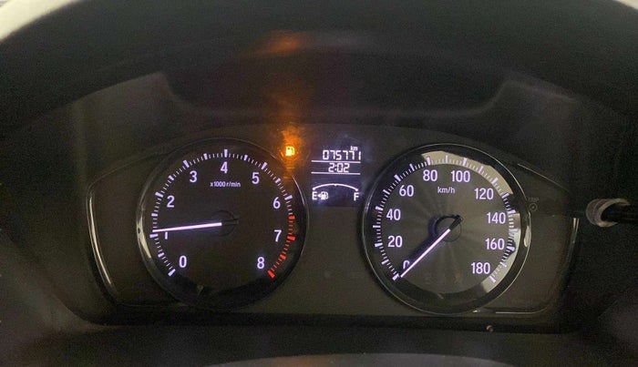 2019 Honda Amaze 1.2L I-VTEC S, Petrol, Manual, 75,708 km, Odometer Image