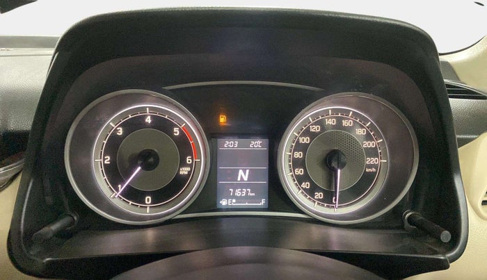 2018 Maruti Dzire ZDI PLUS AMT, Diesel, Automatic, 71,628 km, Odometer Image