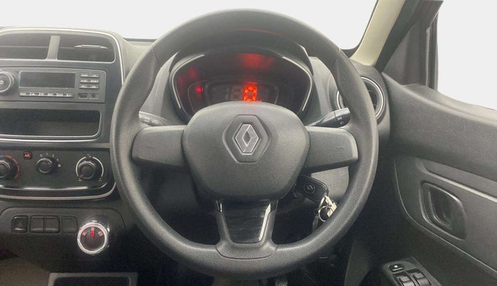 2018 Renault Kwid RXL 1.0 AMT, Petrol, Automatic, 42,699 km, Steering Wheel Close Up