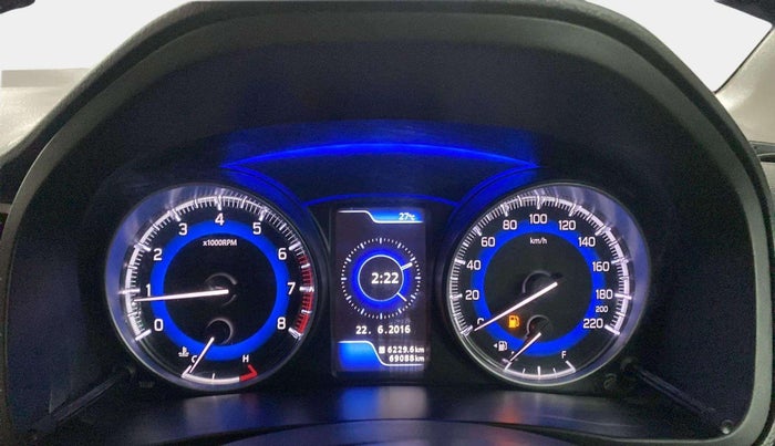 2019 Toyota Glanza V, Petrol, Manual, 69,115 km, Odometer Image