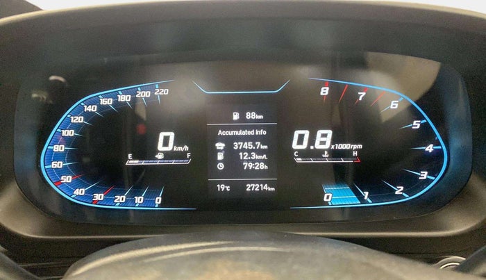 2023 Hyundai NEW I20 ASTA (O) 1.2 MT, Petrol, Manual, 27,269 km, Odometer Image