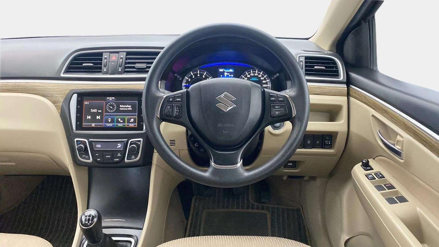 2021 Maruti Ciaz ZETA 1.5 SHVS MT PETROL, Petrol, Manual, 33,992 km, Steering Wheel Close Up