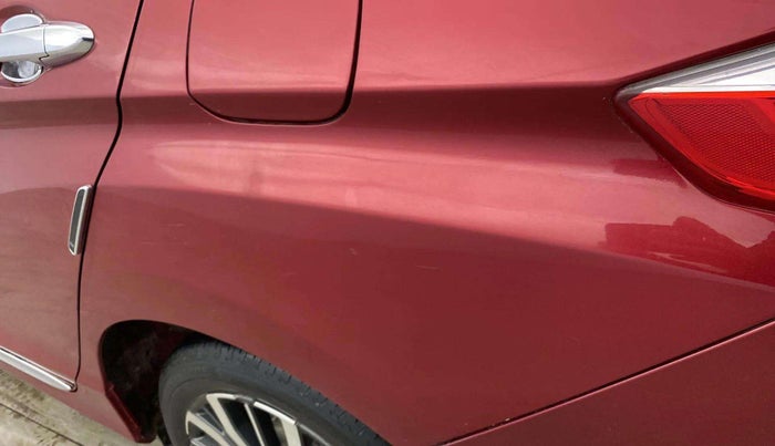 2019 Honda City 1.5L I-VTEC ZX, Petrol, Manual, 37,688 km, Left quarter panel - Minor scratches