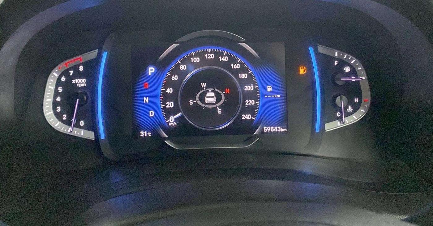 2020 Hyundai Creta SX (O) 1.4 TURBO DCT, Petrol, Automatic, 59,570 km, Odometer Image