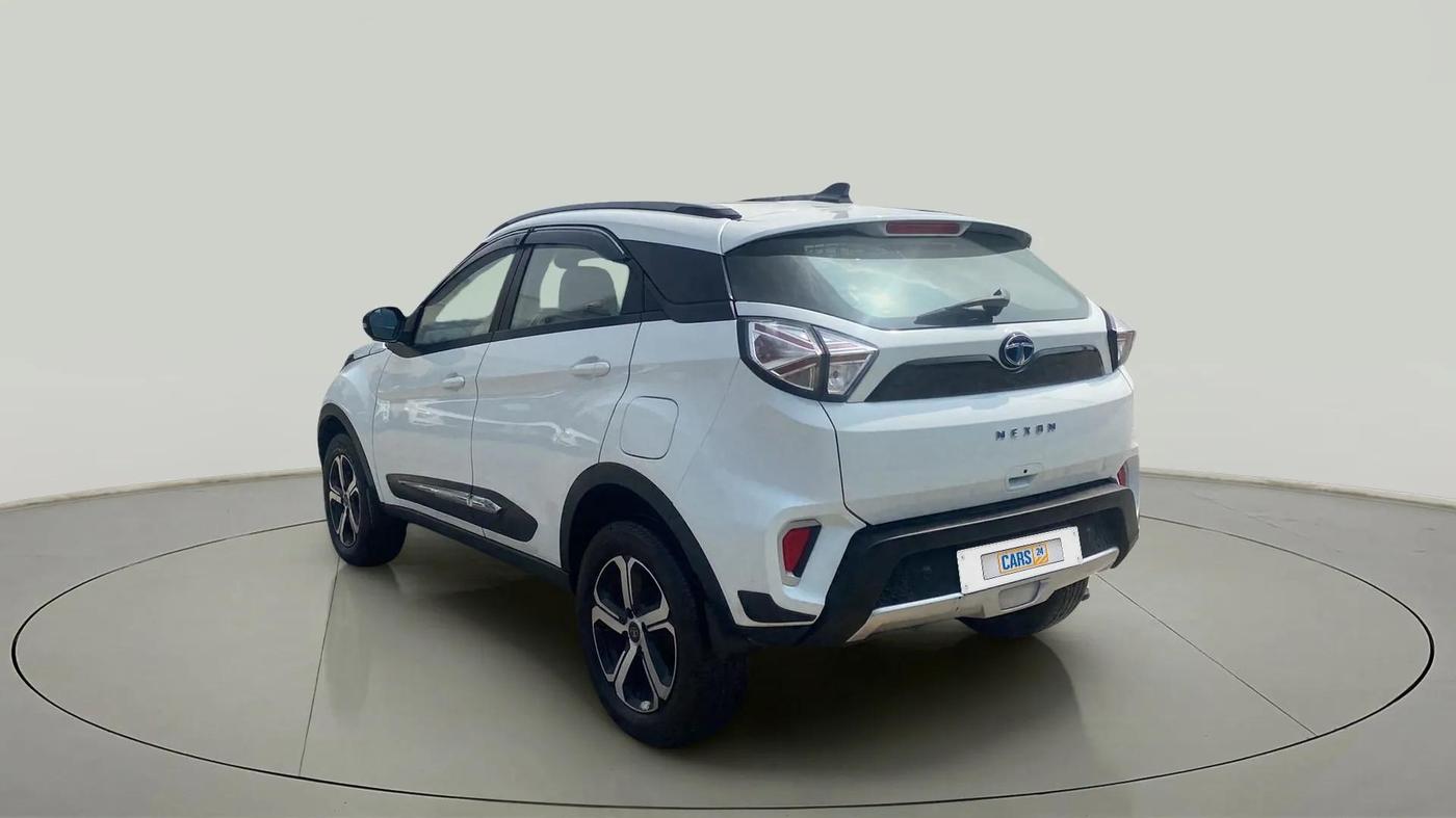 2023 Tata NEXON XZ PLUS LUXURY SUNROOF PETROL, Petrol, Manual, 7,207 km, Left Back Diagonal