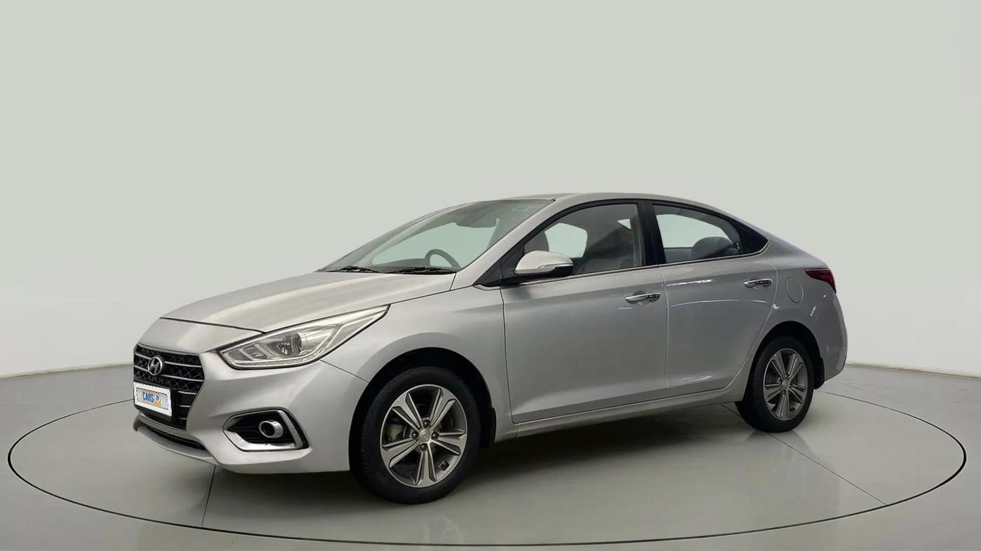 2018 Hyundai Verna 1.6 VTVT SX O, Petrol, Manual, 67,313 km, Left Front Diagonal