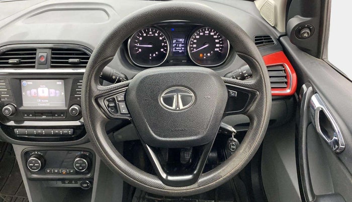 2018 Tata TIGOR XZ (O) PETROL, Petrol, Manual, 66,812 km, Steering Wheel Close Up