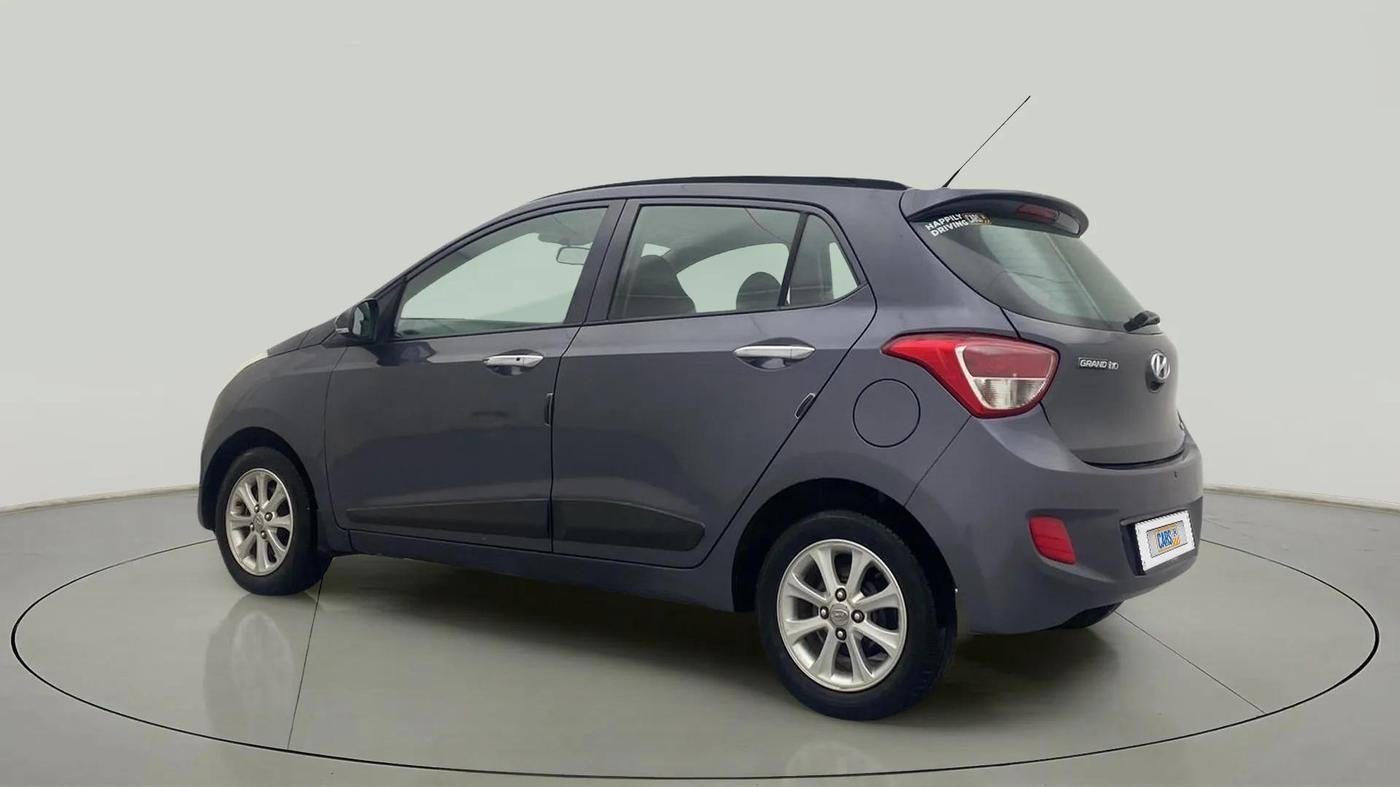 2015 Hyundai Grand i10 ASTA AT 1.2 KAPPA VTVT, Petrol, Automatic, 40,624 km, Left Back Diagonal