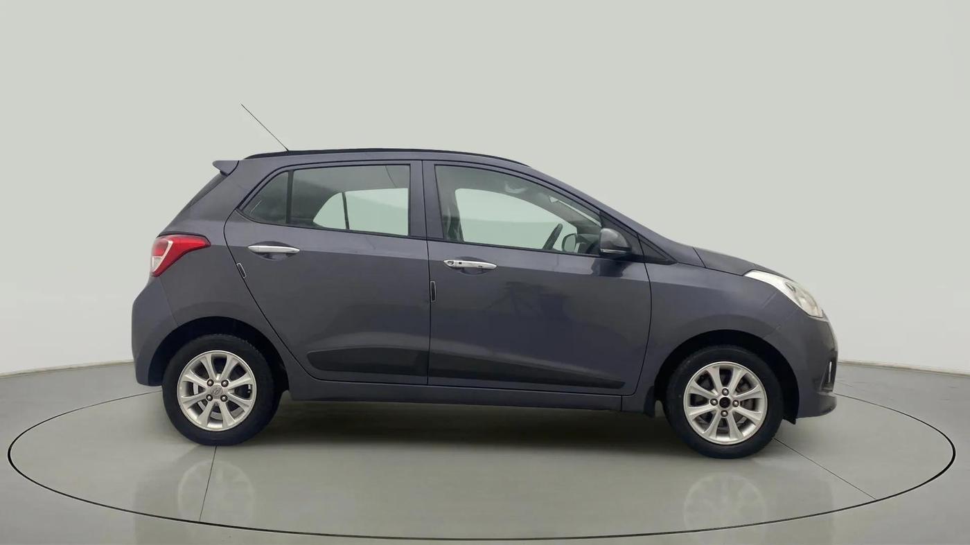 2015 Hyundai Grand i10 ASTA AT 1.2 KAPPA VTVT, Petrol, Automatic, 40,624 km, Right Side View