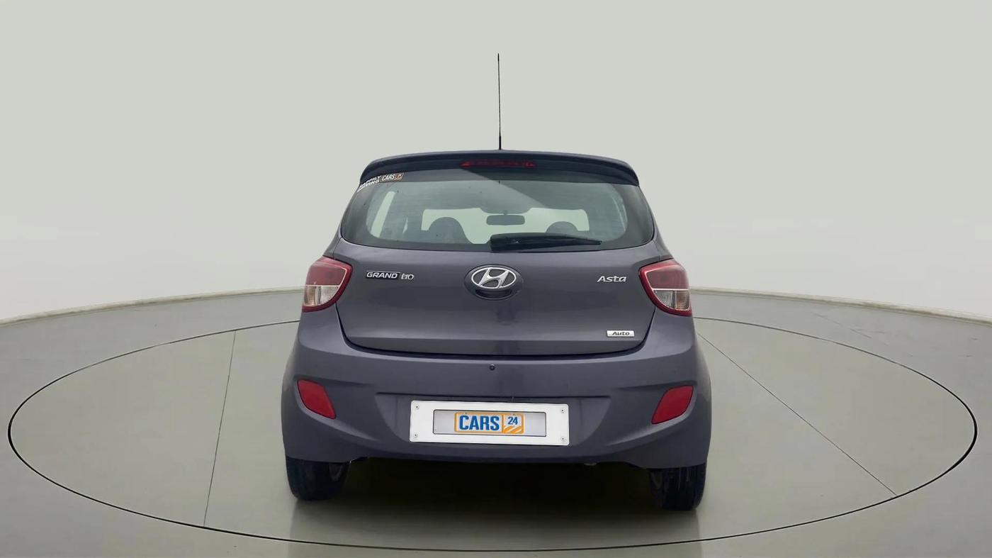 2015 Hyundai Grand i10 ASTA AT 1.2 KAPPA VTVT, Petrol, Automatic, 40,624 km, Back/Rear