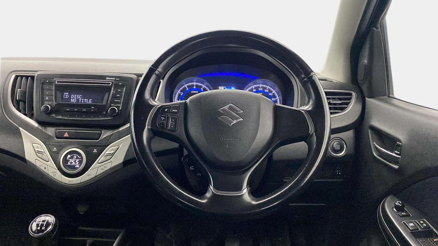 2020 Maruti Baleno ZETA PETROL 1.2, Petrol, Manual, 38,685 km, Steering Wheel Close Up