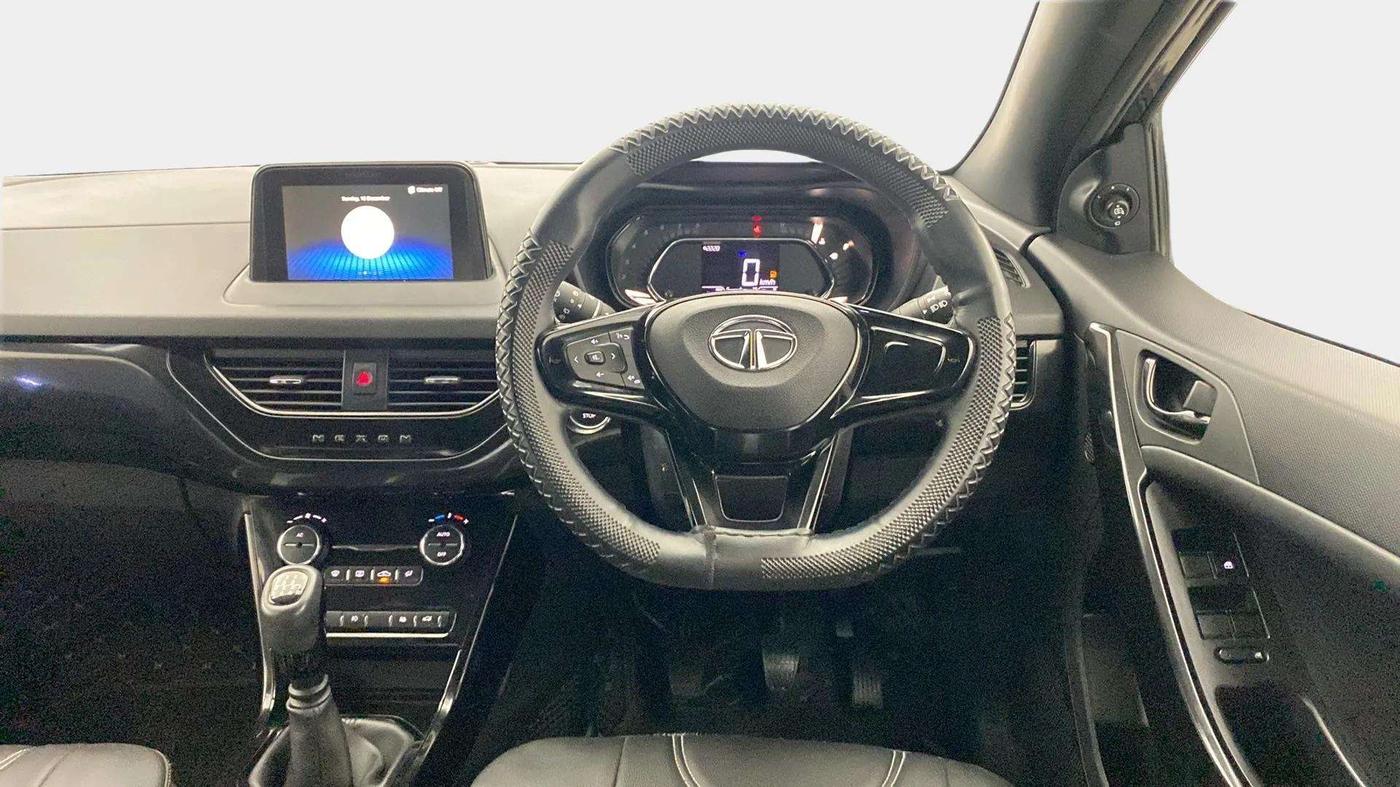 2021 Tata NEXON XZ PLUS PETROL DARK EDITION, Petrol, Manual, 26,397 km, Steering Wheel Close Up