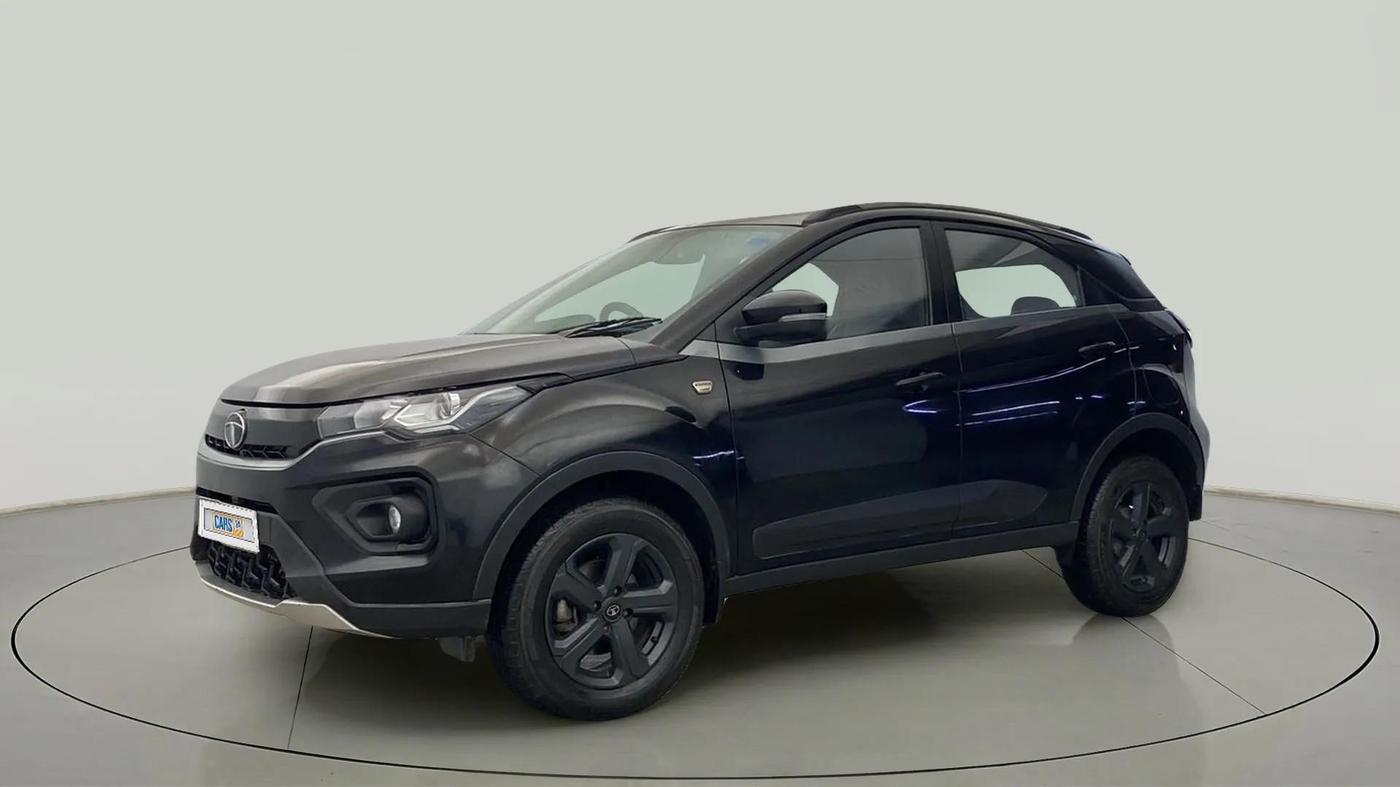 2021 Tata NEXON XZ PLUS PETROL DARK EDITION, Petrol, Manual, 26,397 km, Left Front Diagonal