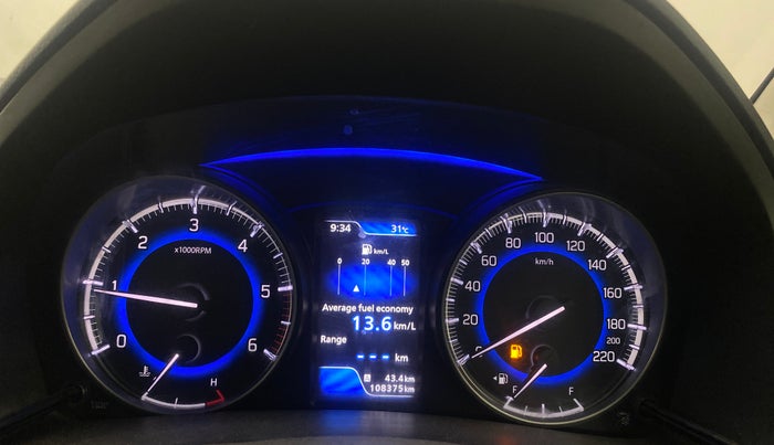 2018 Maruti Baleno ALPHA DIESEL 1.3, Diesel, Manual, 1,08,331 km, Odometer Image