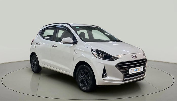 2022 Hyundai GRAND I10 NIOS SPORTZ AMT 1.2 KAPPA VTVT, Petrol, Automatic, 23,332 km, Right Front Diagonal