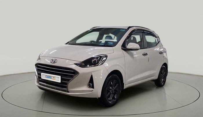 2022 Hyundai GRAND I10 NIOS SPORTZ AMT 1.2 KAPPA VTVT, Petrol, Automatic, 23,332 km, Left Front Diagonal