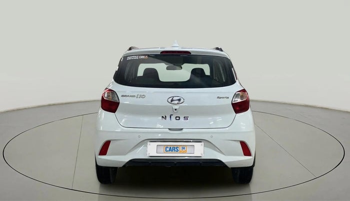 2022 Hyundai GRAND I10 NIOS SPORTZ AMT 1.2 KAPPA VTVT, Petrol, Automatic, 23,332 km, Back/Rear