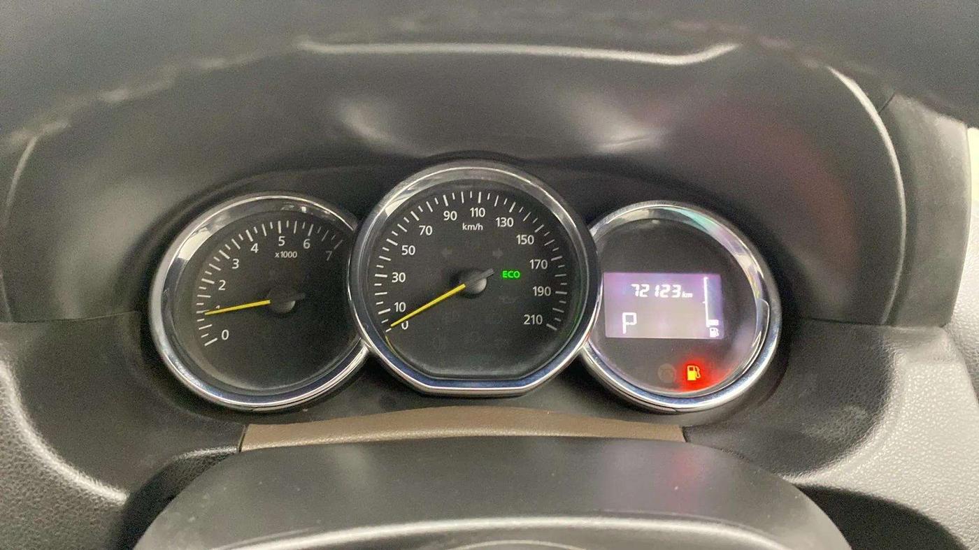 2019 Renault Duster RXS CVT, Petrol, Automatic, 72,419 km, Odometer Image