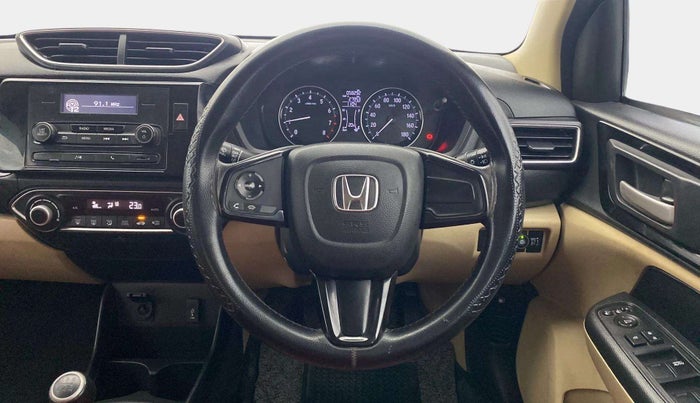 2019 Honda Amaze 1.2L I-VTEC V, CNG, Manual, 58,255 km, Steering Wheel Close Up