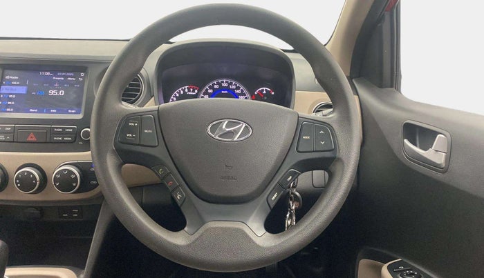 2019 Hyundai Grand i10 SPORTZ 1.2 KAPPA VTVT, Petrol, Manual, 29,704 km, Steering Wheel Close Up
