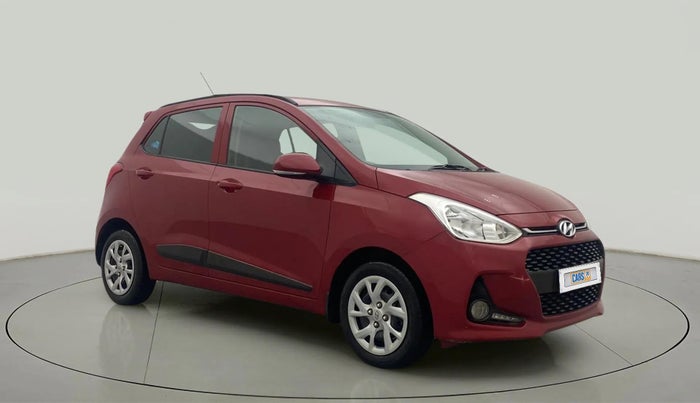 2019 Hyundai Grand i10 SPORTZ 1.2 KAPPA VTVT, Petrol, Manual, 29,704 km, Right Front Diagonal