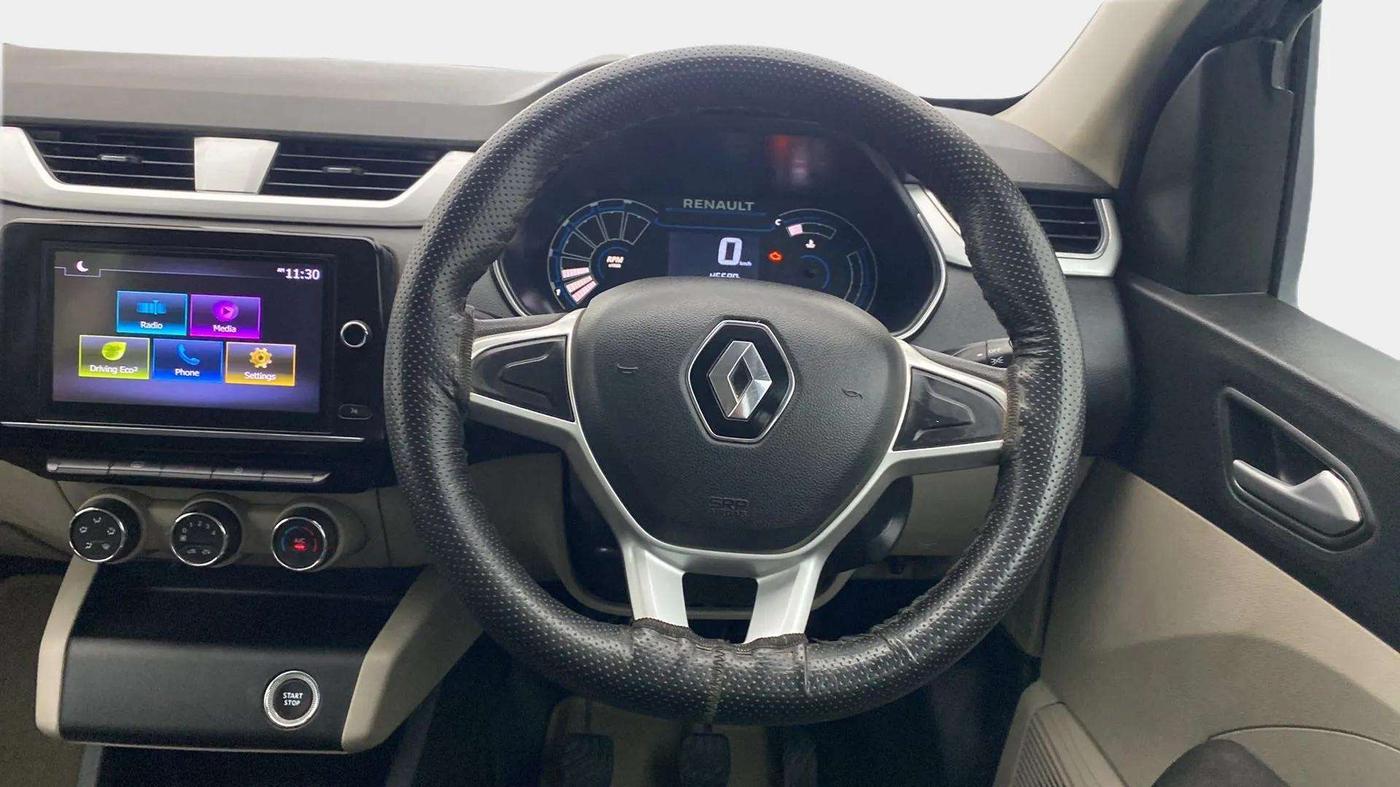 2019 Renault TRIBER RXZ, CNG, Manual, 45,778 km, Steering Wheel Close Up
