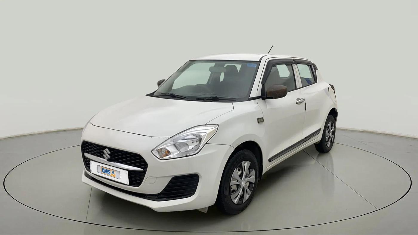 2021 Maruti Swift LXI, Petrol, Manual, 84,899 km, Left Front Diagonal