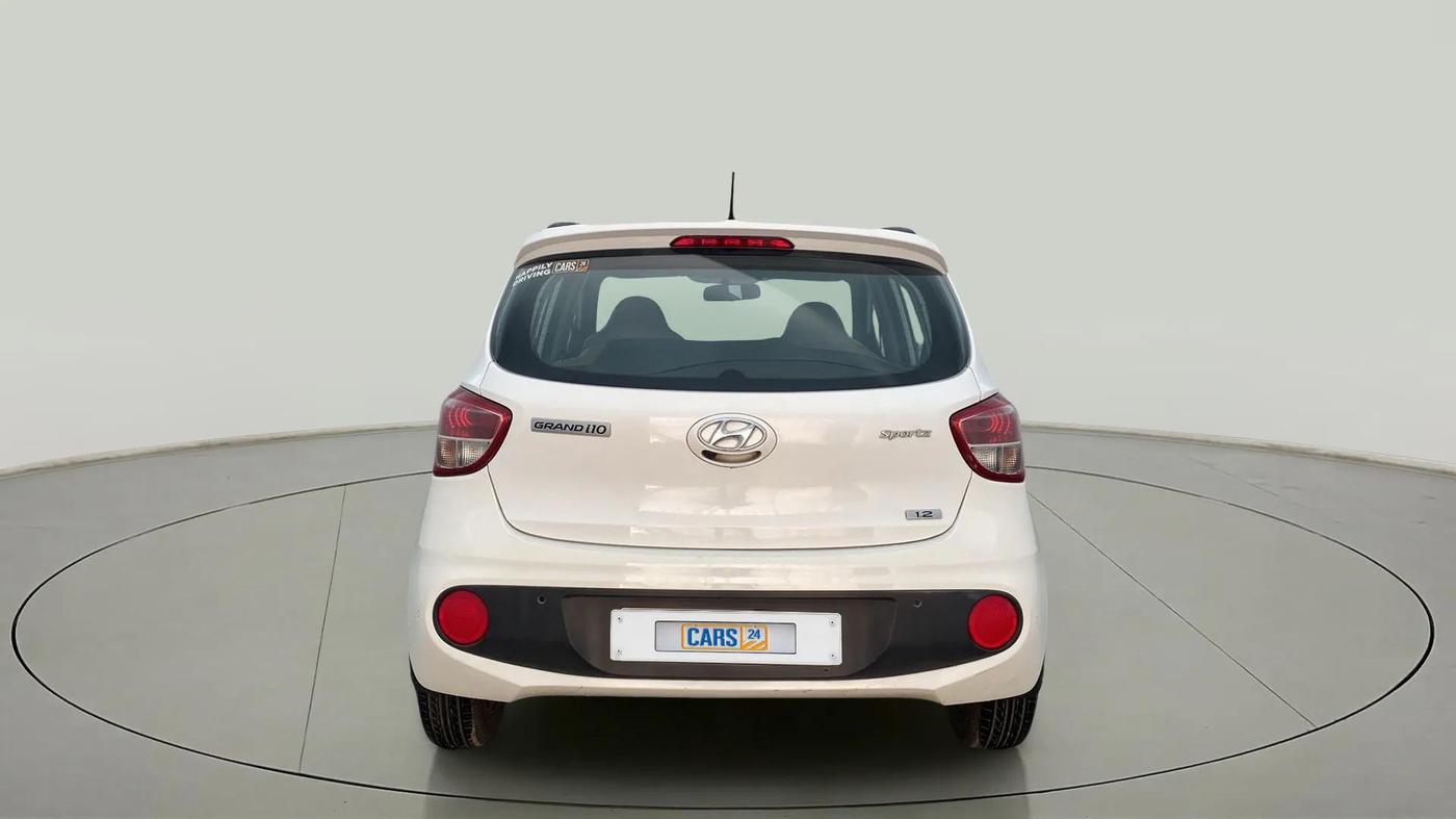 2019 Hyundai Grand i10 SPORTZ 1.2 KAPPA VTVT, Petrol, Manual, 66,934 km, Back/Rear