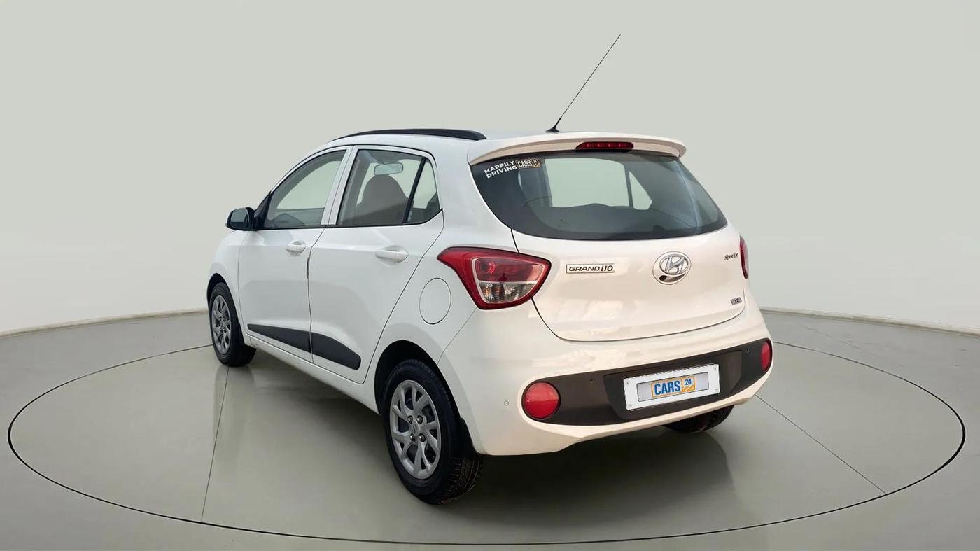 2019 Hyundai Grand i10 SPORTZ 1.2 KAPPA VTVT, Petrol, Manual, 66,934 km, Left Back Diagonal