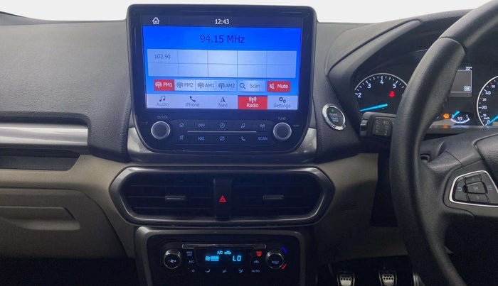 2019 Ford Ecosport TITANIUM 1.5L PETROL, Petrol, Manual, 41,736 km, Air Conditioner