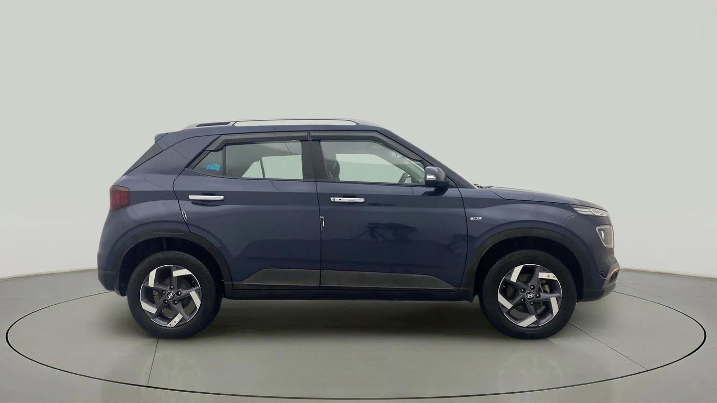 2021 Hyundai VENUE SX 1.0 (O) TURBO IMT, Petrol, Manual, 21,454 km, Right Side View