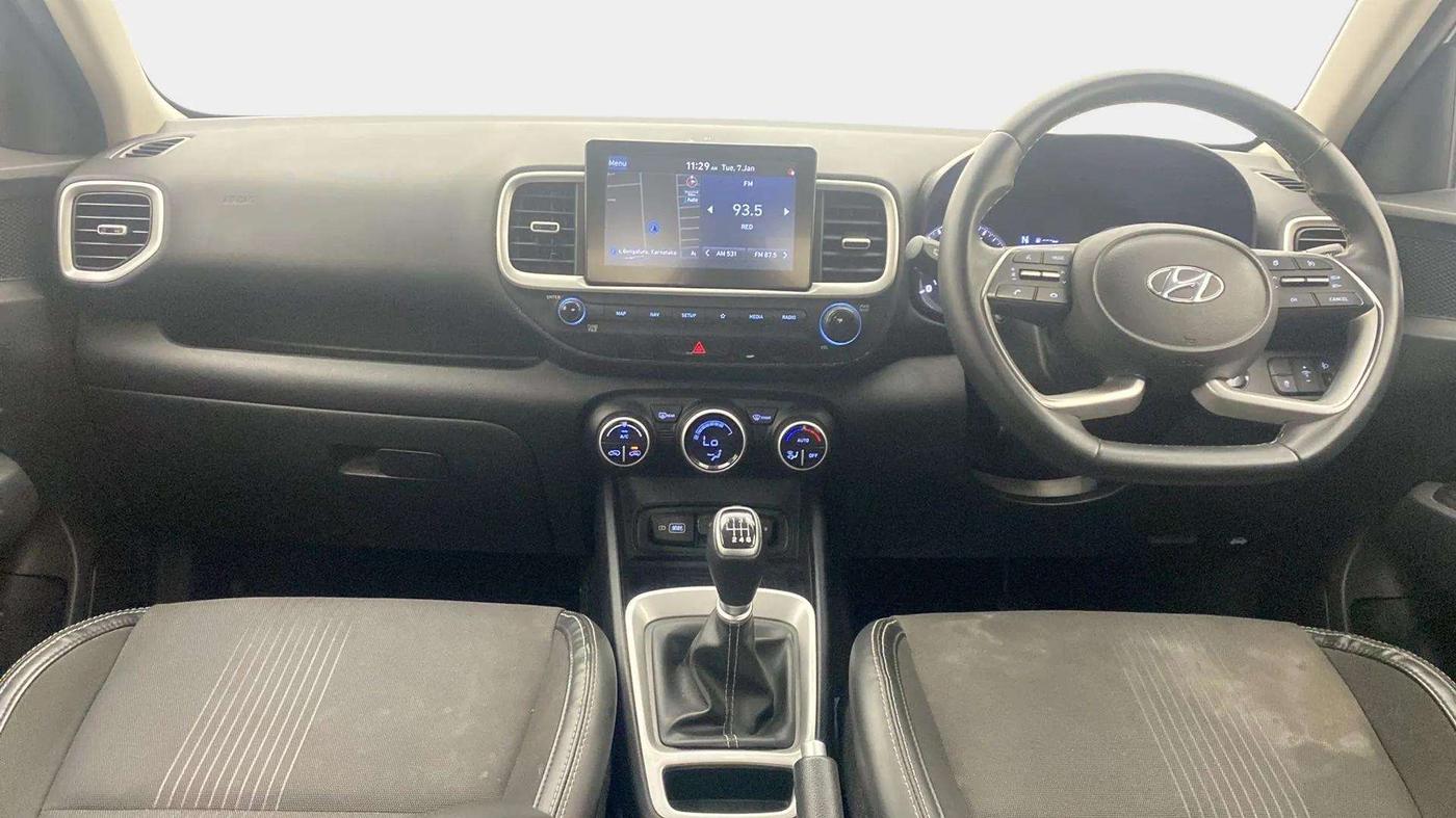 2021 Hyundai VENUE SX 1.0 (O) TURBO IMT, Petrol, Manual, 21,454 km, Dashboard