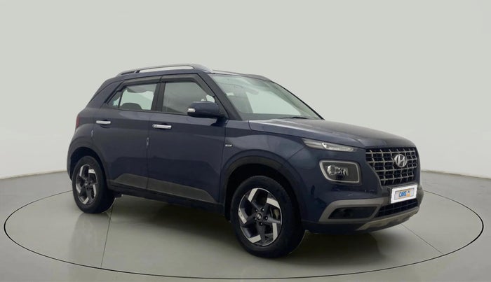 2021 Hyundai VENUE SX 1.0 (O) TURBO IMT, Petrol, Manual, 21,454 km, Right Front Diagonal