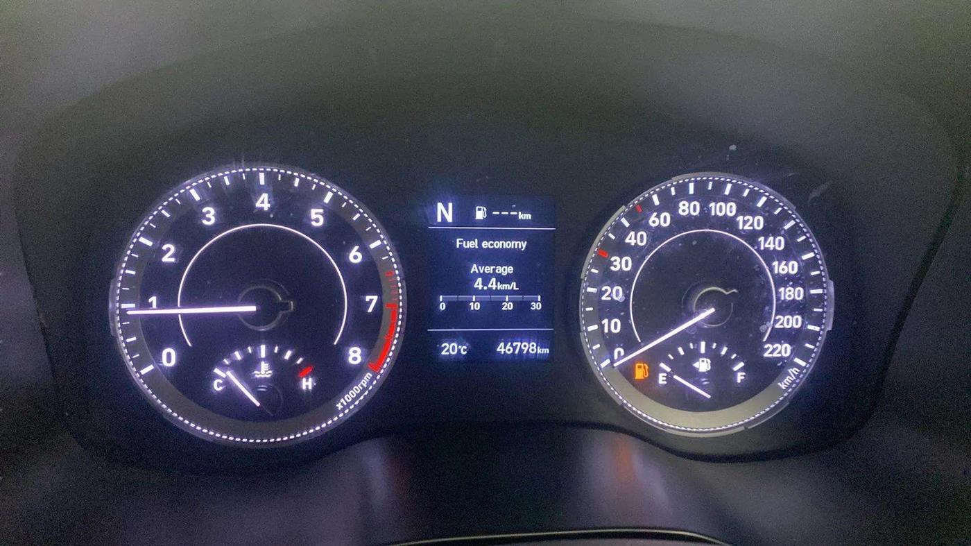 2021 Hyundai VENUE SX 1.0 TURBO IMT, Petrol, Manual, 46,797 km, Odometer Image