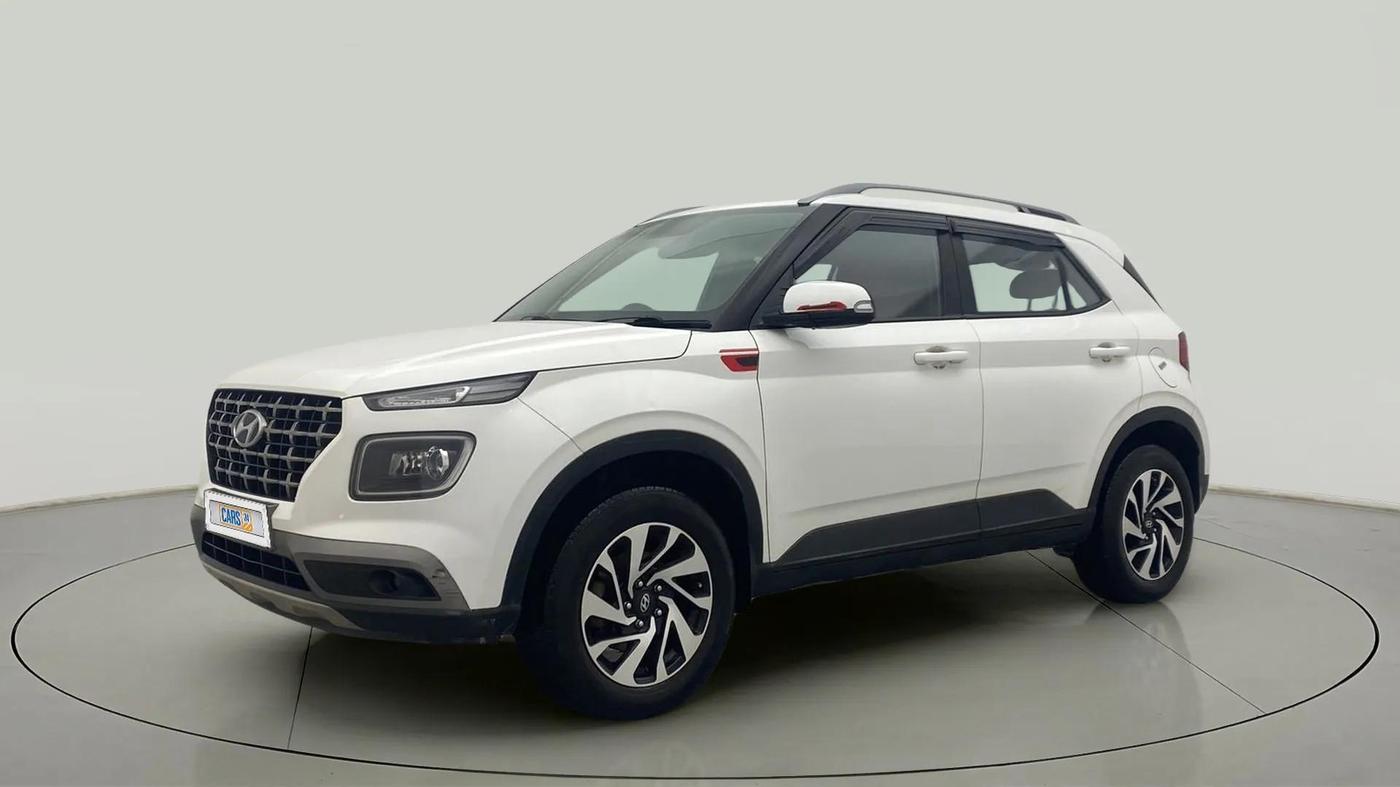 2021 Hyundai VENUE SX 1.0 TURBO IMT, Petrol, Manual, 46,797 km, Left Front Diagonal