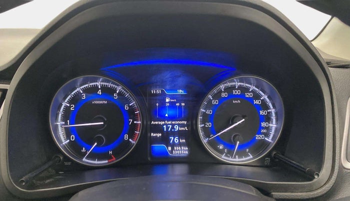 2020 Maruti Baleno ZETA PETROL 1.2, Petrol, Manual, 33,069 km, Odometer Image