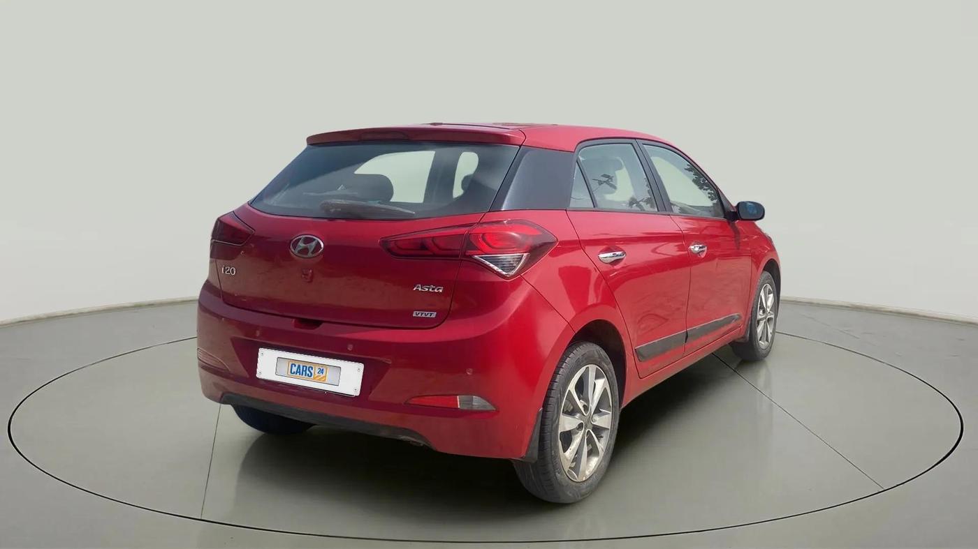 2017 Hyundai Elite i20 ASTA 1.2, Petrol, Manual, 39,264 km, Right Back Diagonal