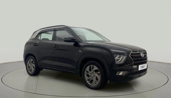 2020 Hyundai Creta SX (O) 1.4 TURBO DCT, Petrol, Automatic, 47,948 km, Right Front Diagonal